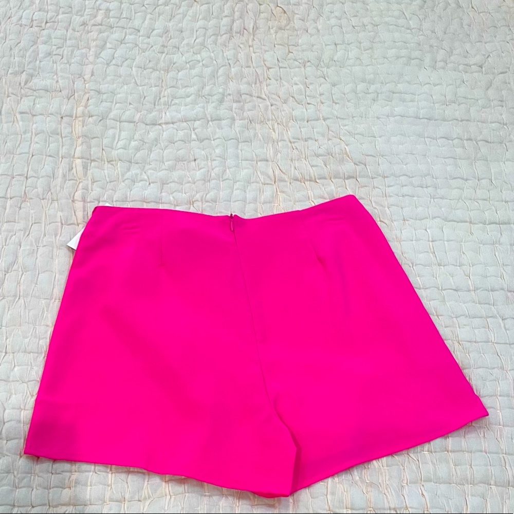 Hot Pink Skort With Ruffle - Picture 2 of 4